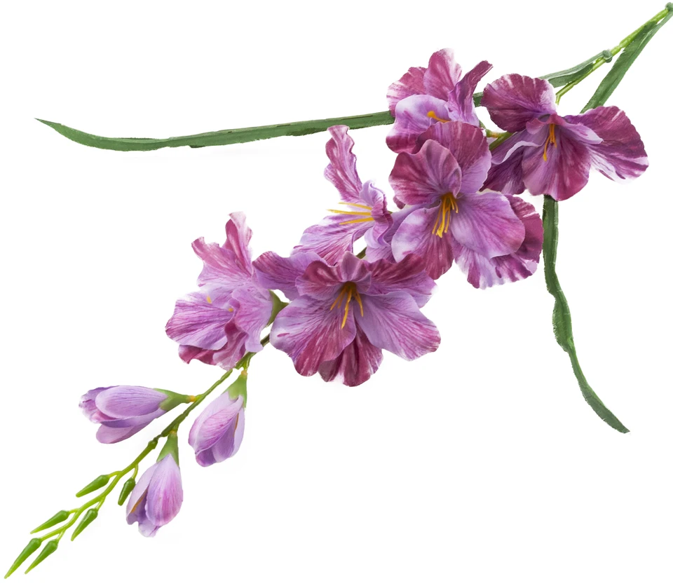 Dirbtinis dekoratyvinis kardelis, violetinis, 80 cm