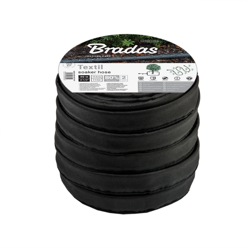 Drėkinimo žarna Bradas Soaker Textil Hose - 30 m