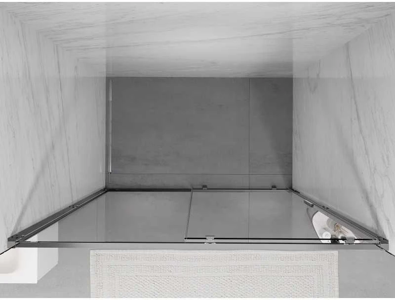 Dušo durys Mexen Exo, stumdomos, 145 cm, transparent/chrome
