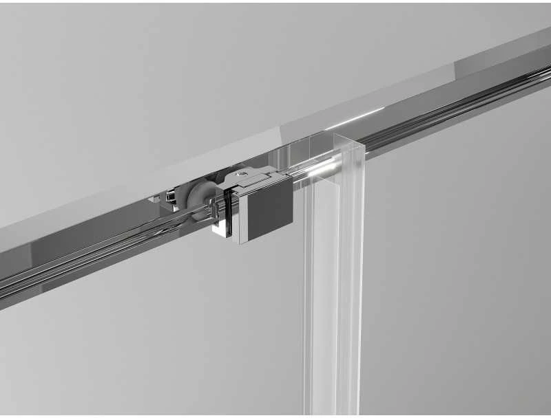 Dušo durys Mexen Exo, stumdomos, 150 cm, transparent/chrome
