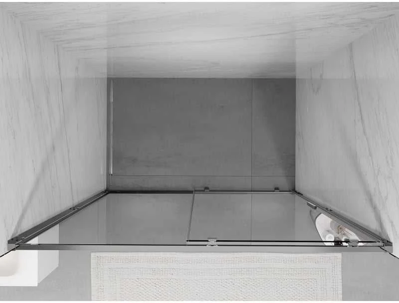 Dušo durys Mexen Exo, stumdomos, 160 cm, transparent/chrome