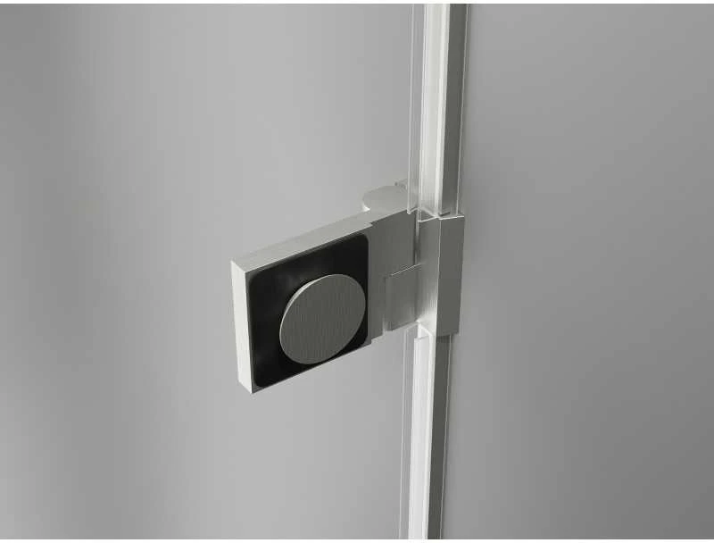 Dušo durys Mexen Lunar-B, dešinė, 60 cm, transparent/brushed nickel