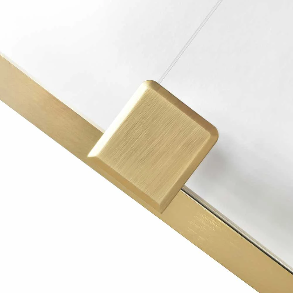 Dušo durys Rea Montana 120, Brushed Gold