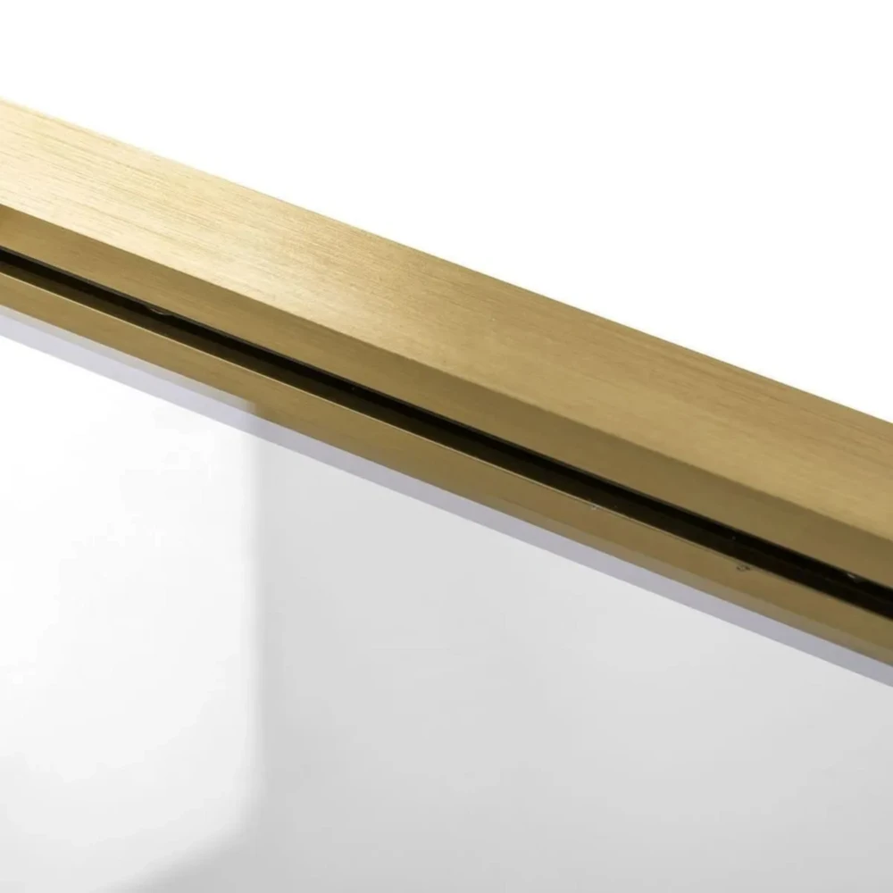 Dušo durys REA Rapid Slide, 120 cm, Brushed Gold
