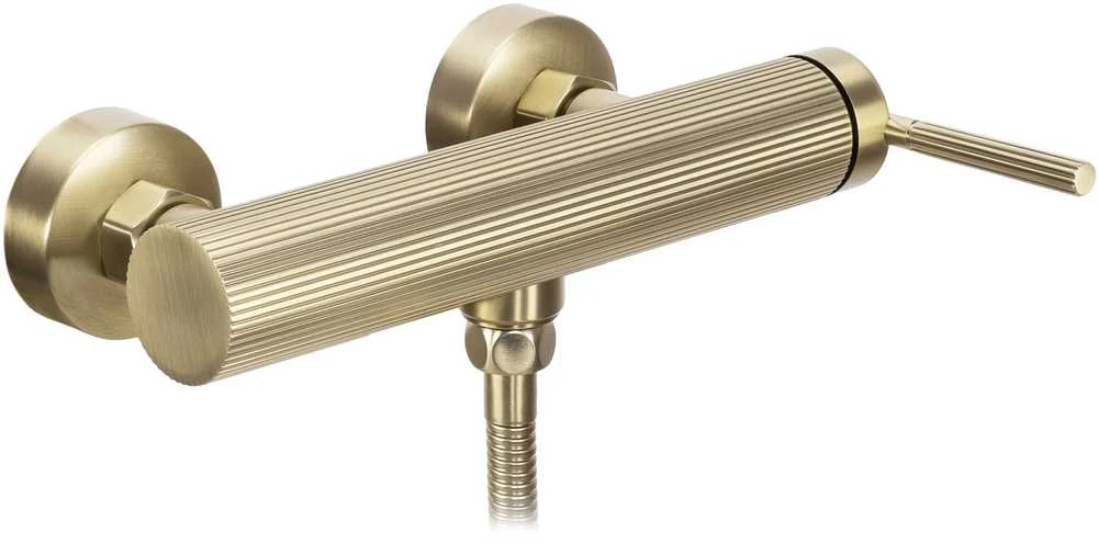 Dušo komplektas su maišytuvu REA Argon, Brushed Gold