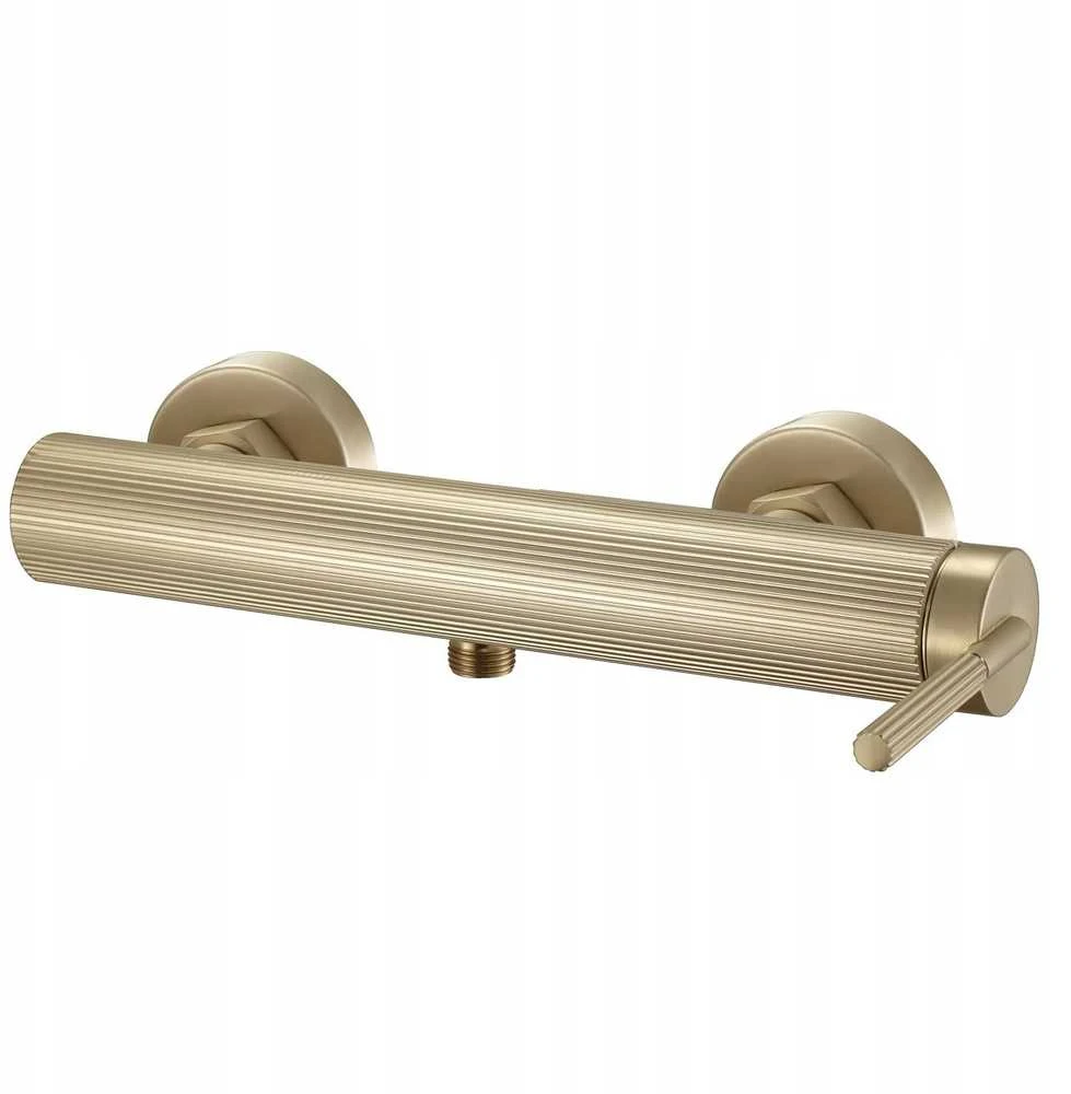 Dušo komplektas su maišytuvu REA Argon, Brushed Gold