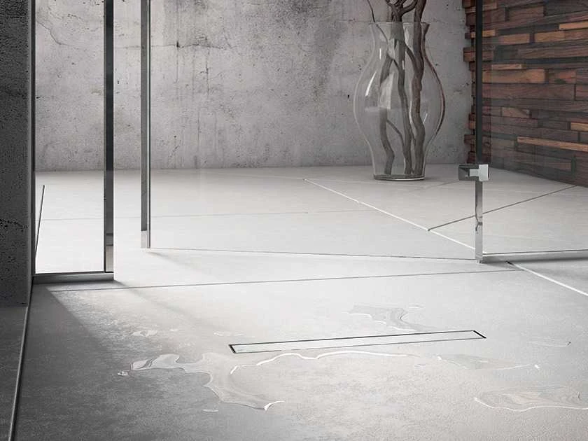 Dušo latakas Laveo Basso 2in1, 90 cm, Inox