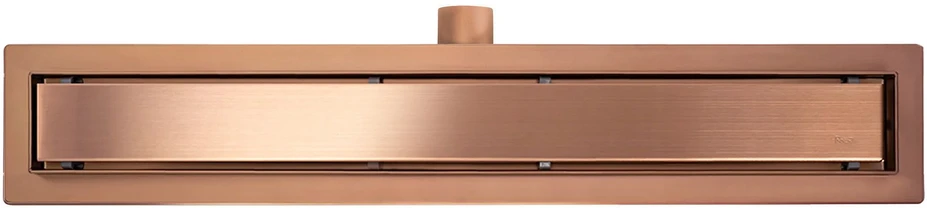 Dušo latakas REA Neox, Brushed Copper, 50 cm