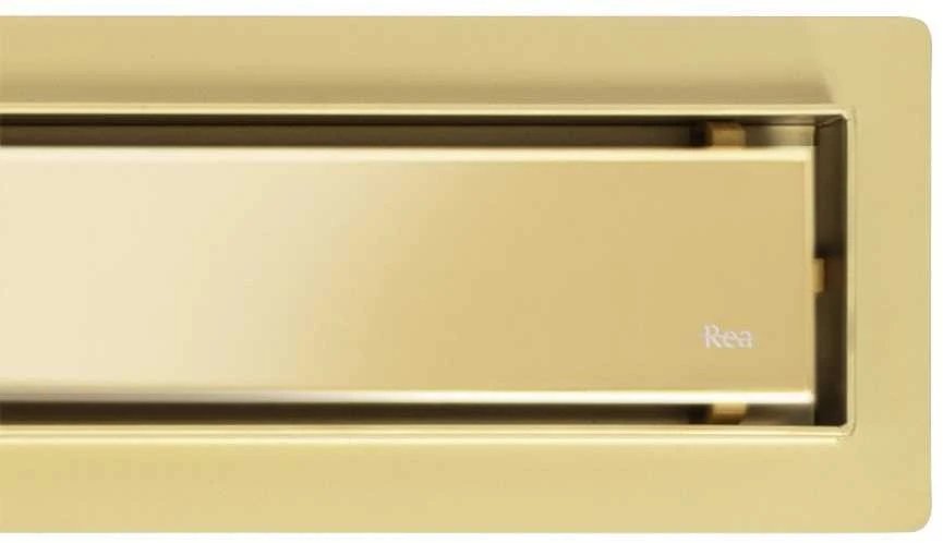 Dušo latakas REA Neox, Gold, 50 cm