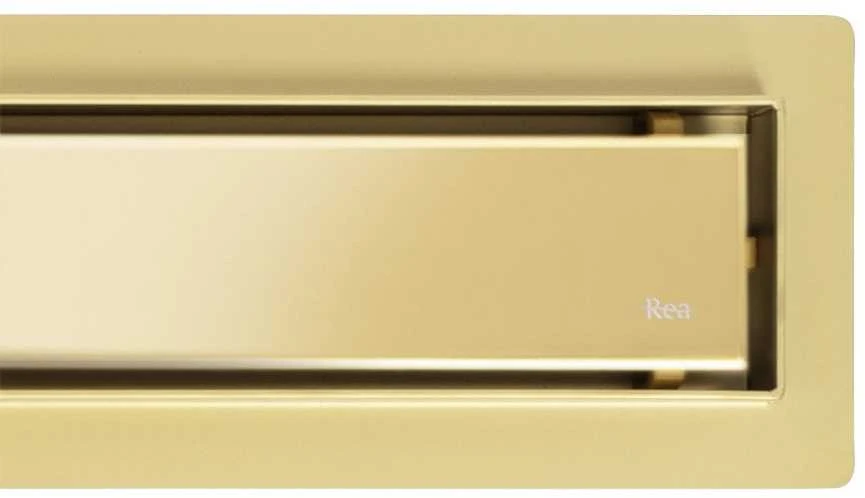 Dušo latakas REA Neox Pro, Gold, 100 cm