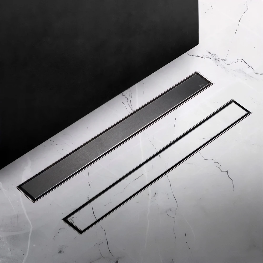 Dušo latakas REA Neox Pro, Titanium, 100 cm