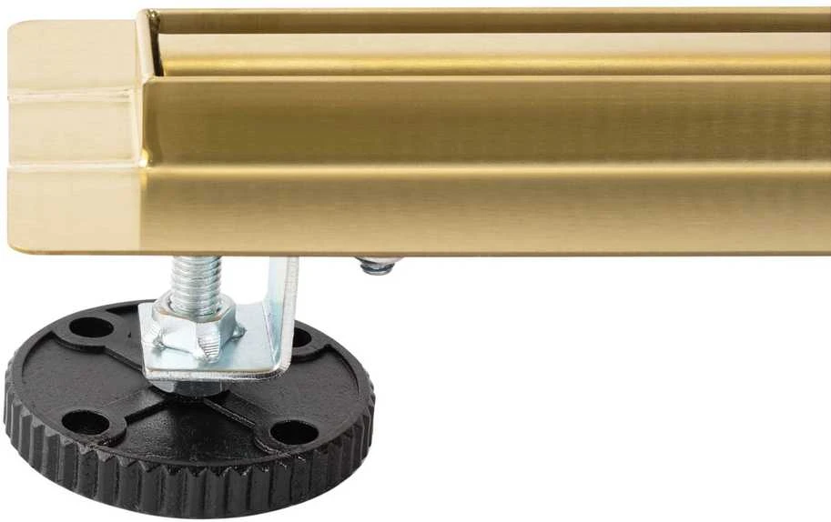 Dušo latakas REA Neox Slim Pro, Brushed Gold, 100 cm