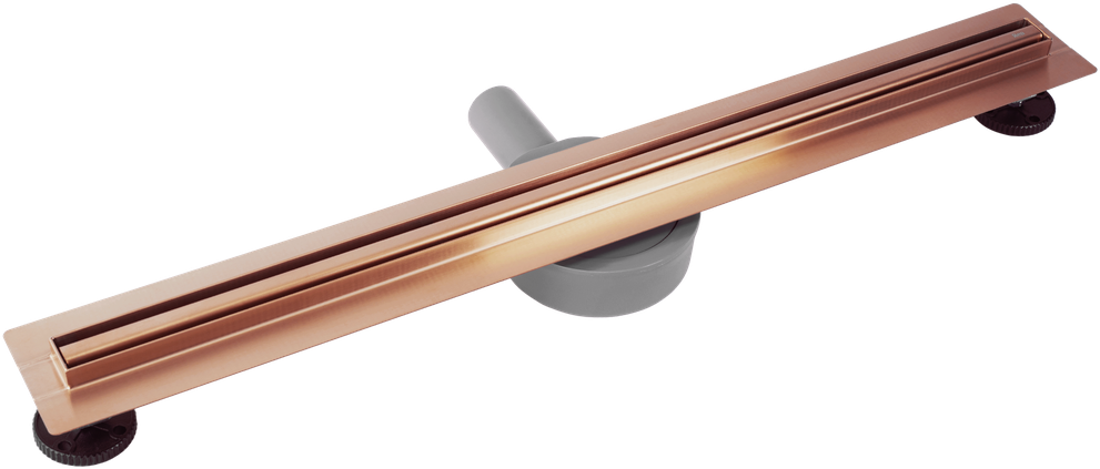 Dušo latakas REA Neox Slim Pro, Brushed Copper, 60 cm