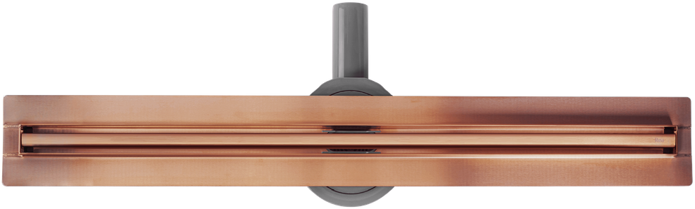 Dušo latakas REA Neox Slim Pro, Brushed Copper, 60 cm