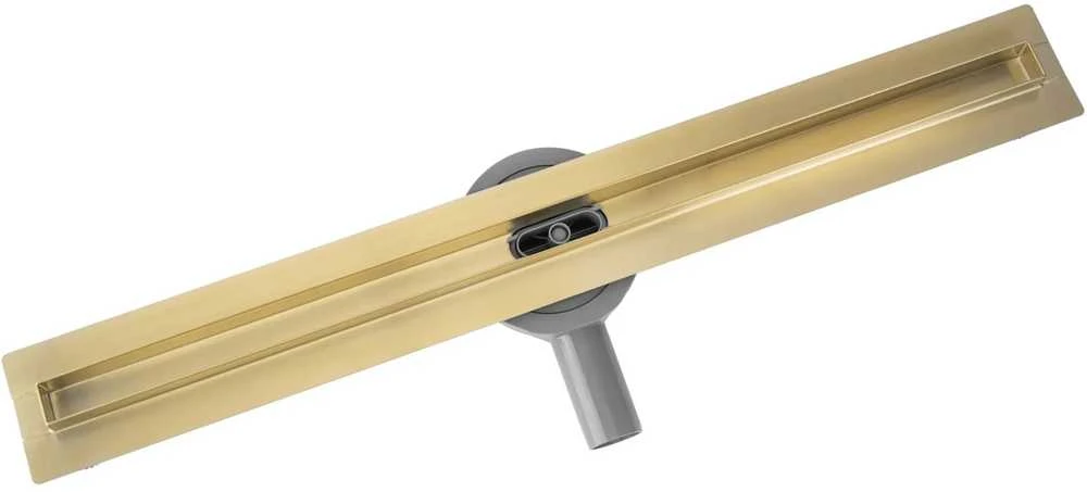 Dušo latakas REA Neox Slim Pro, Gold, 60 cm