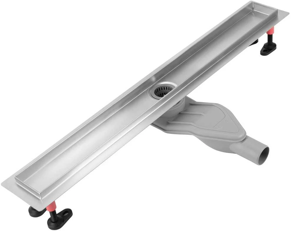 Dušo latakas REA Neox Superflow, Brushed Steel, 60 cm