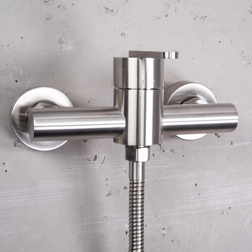 Dušo maišytuvo komplektas REA Ontario, Brushed Nickel