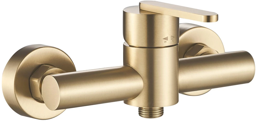 Dušo maišytuvo komplektas REA Ontario, Brushed Gold