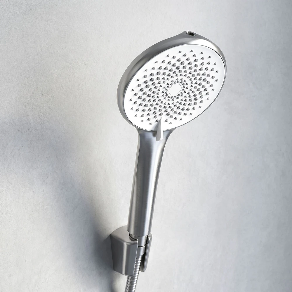 Dušo maišytuvo komplektas REA Ontario Side, Brushed Nickel