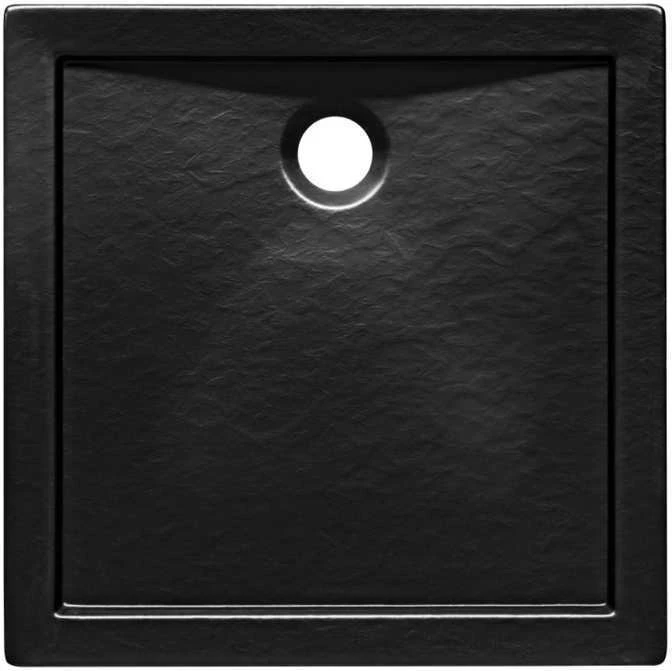 Dušo padėklas Besco Aquarius SlimLine Stone Effect New, 90 x 90 x 5,5 cm