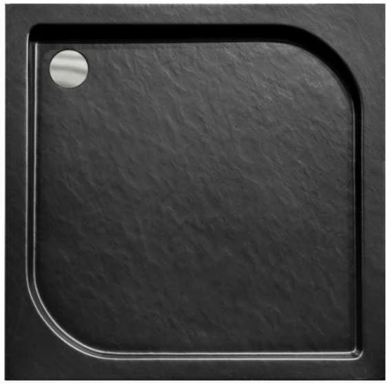 Dušo padėklas Besco Oskar Stone Effect New, 90 x 90 cm