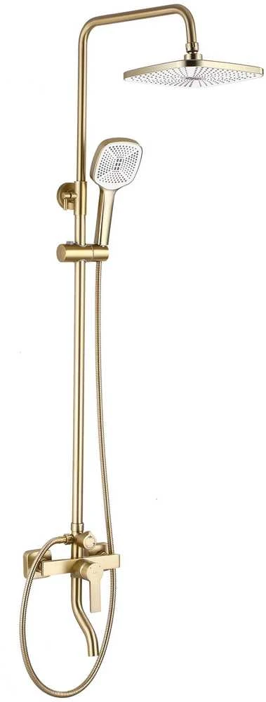 Dušo sistema REA Argus, Brushed Gold