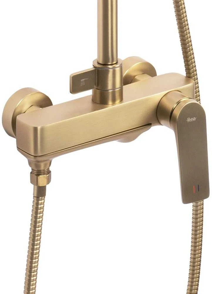 Dušo sistema REA Avalon, Brushed Gold