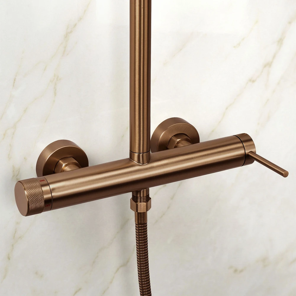Dušo sistema Rea Foss Clif, Brushed Copper