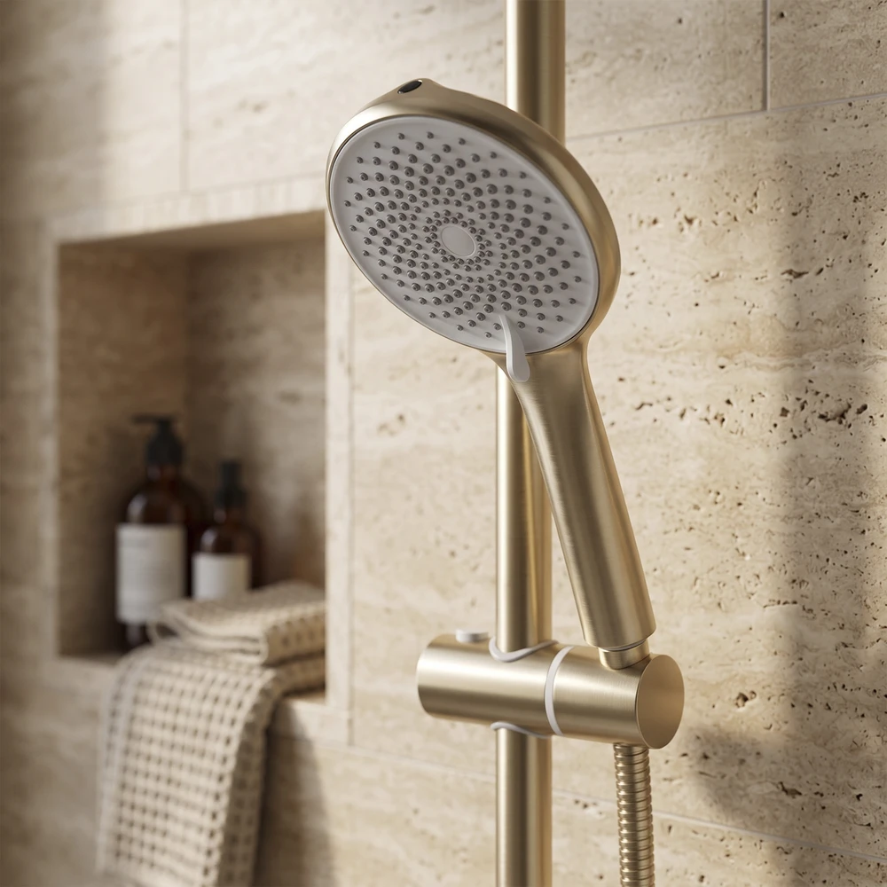 Dušo sistema Rea Foss Clif, Brushed Gold
