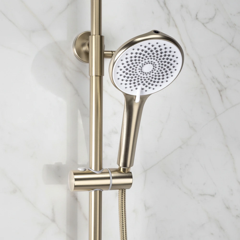 Dušo sistema Rea Foss Clif, Brushed Gold