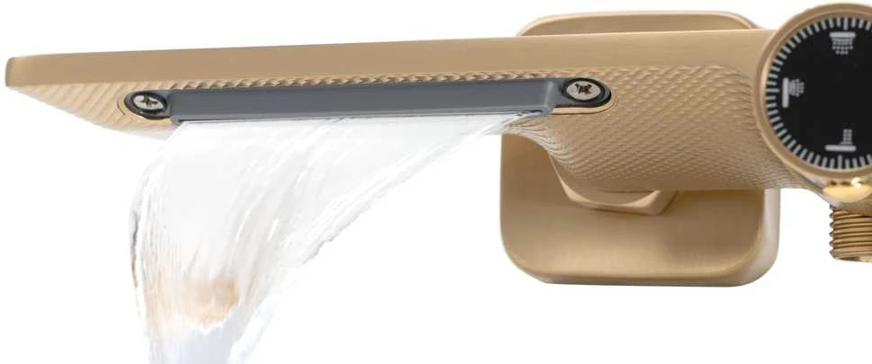 Dušo sistema REA Helix, Brushed Gold