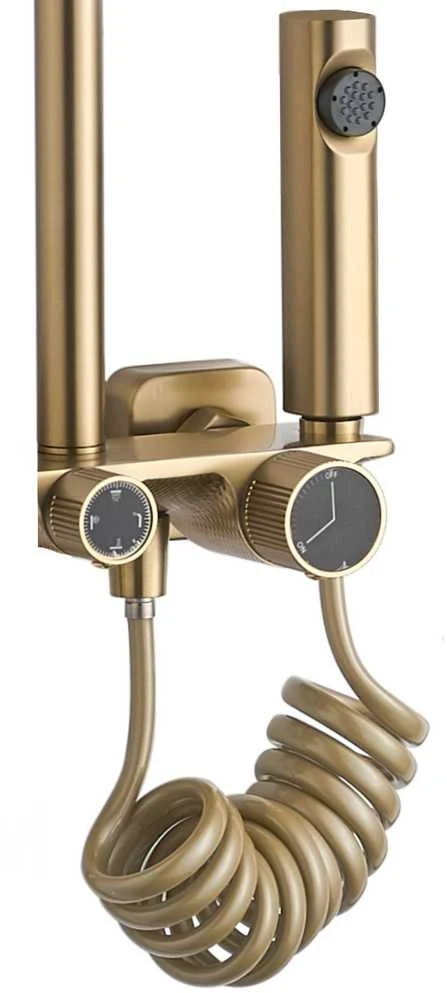Dušo sistema REA Helix, Brushed Gold