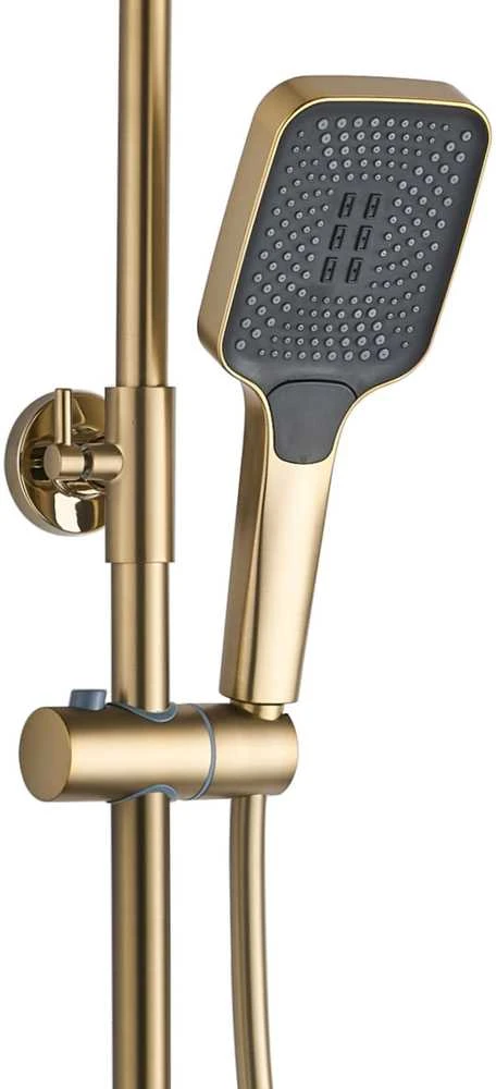 Dušo sistema REA Helix, Brushed Gold