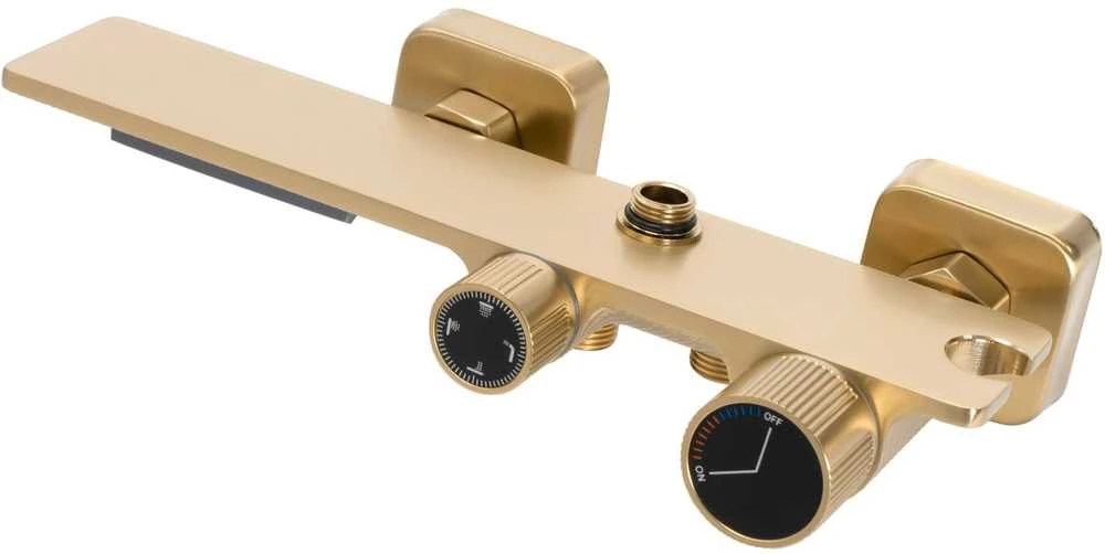 Dušo sistema REA Helix, Brushed Gold