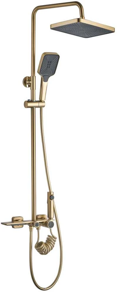Dušo sistema REA Helix, Brushed Gold