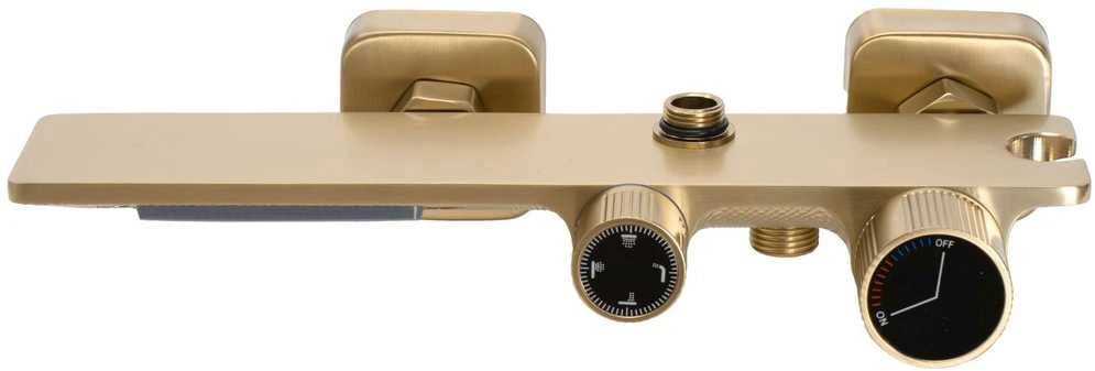 Dušo sistema REA Helix, Brushed Gold