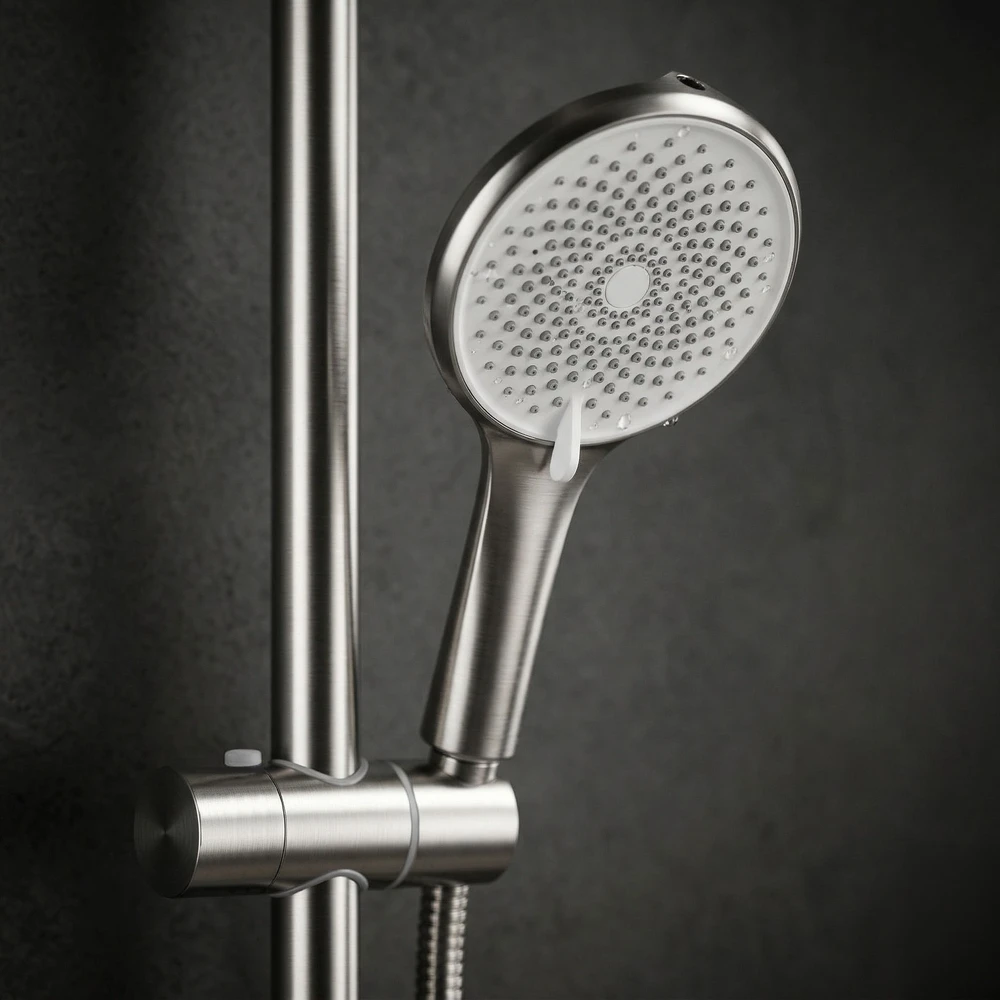 Dušo sistema Rea Rivo, Brushed Nickel