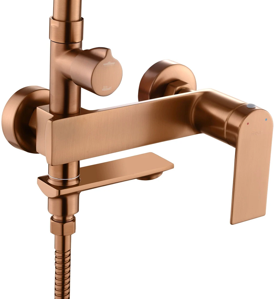 Dušo sistema REA Storm, Brushed Copper