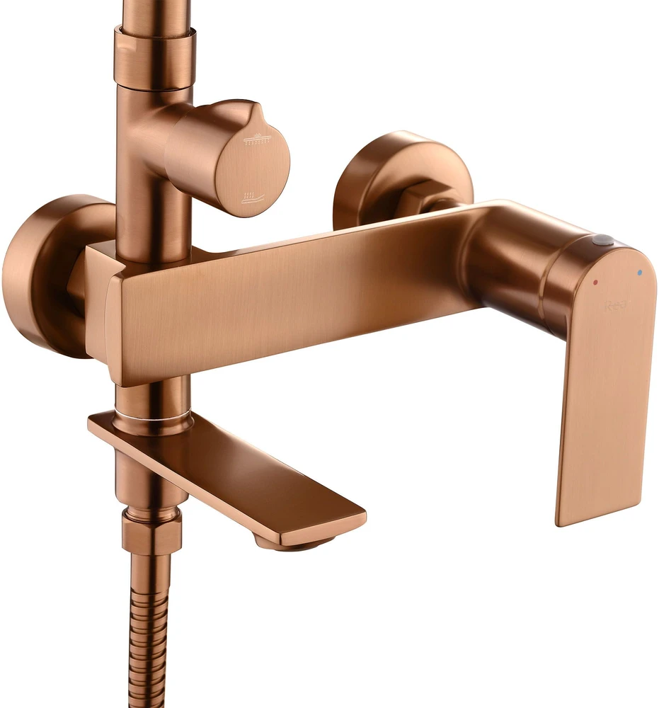 Dušo sistema REA Storm, Brushed Copper