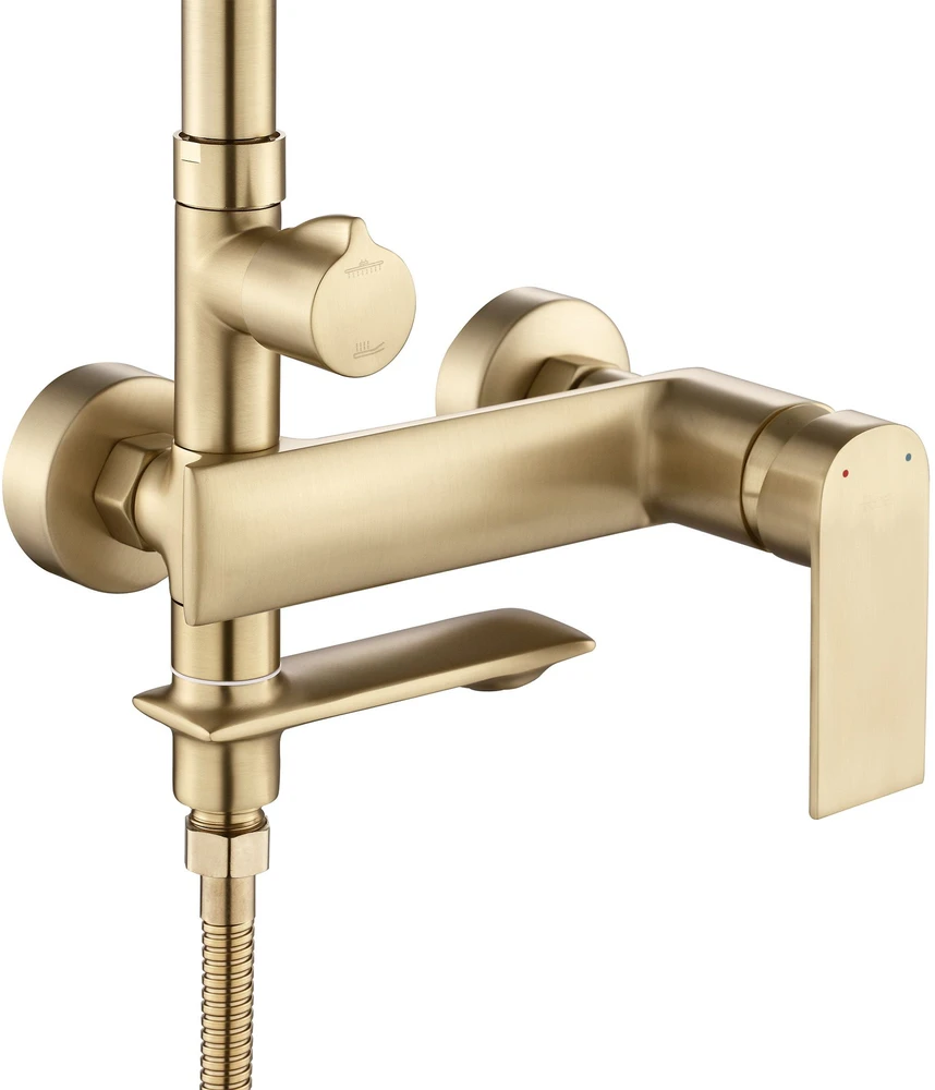 Dušo sistema REA Veneta, Brushed Gold