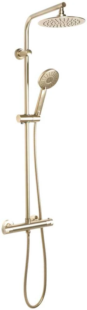 Dušo sistema su termostatu REA Bliss, Brushed Gold