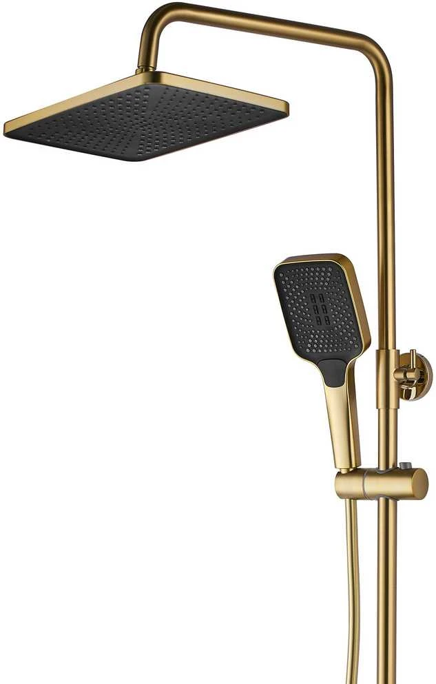 Dušo sistema su termostatu REA Rob, Brushed Gold