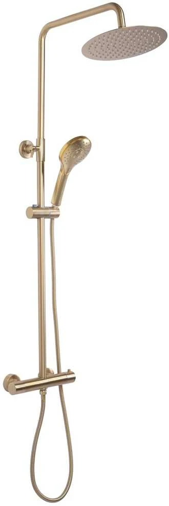 Dušo sistema su termostatu REA Vincent, Brushed Gold