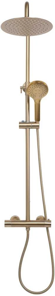 Dušo sistema su termostatu REA Vincent, Brushed Gold