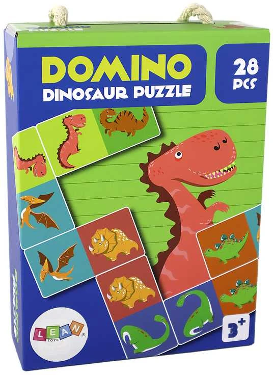 Dvipusis domino Dinozaurai, 28 el.
