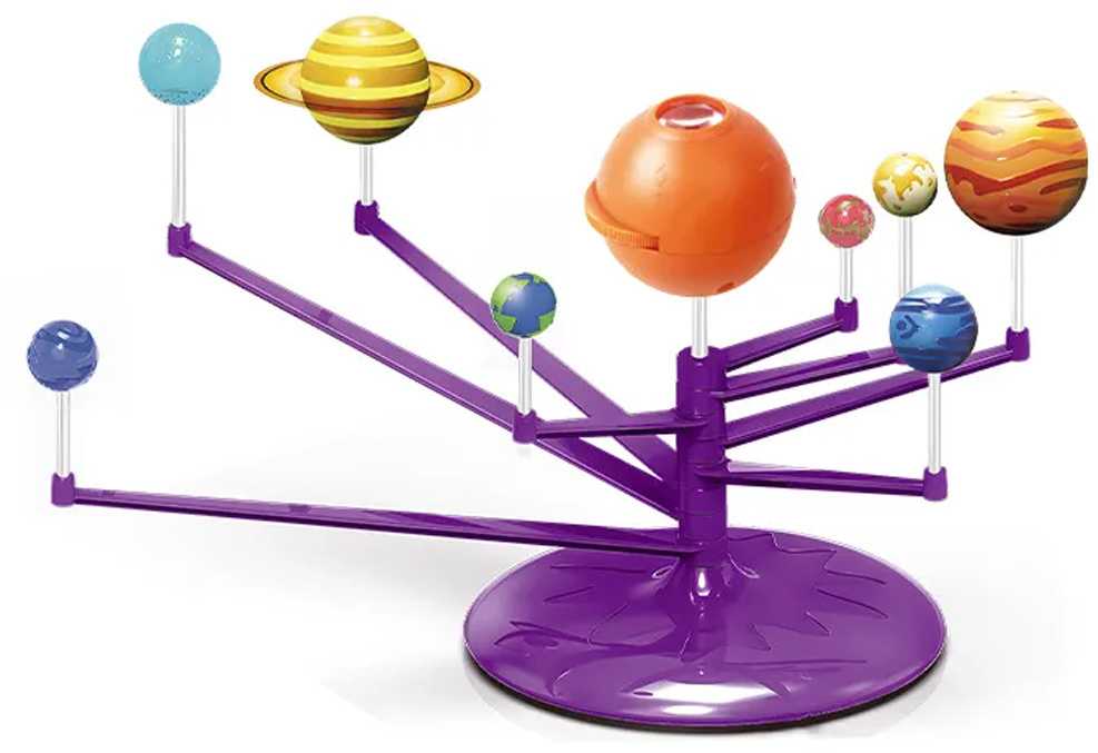 Edukacinis rinkinys 2in1 Solar System su projektoriumi