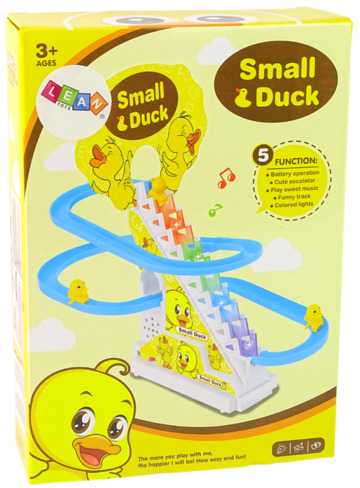 Edukacinis žaidimas su trasa / čiuožykla "Small Duck"