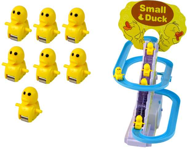 Edukacinis žaidimas su trasa / čiuožykla "Small Duck"
