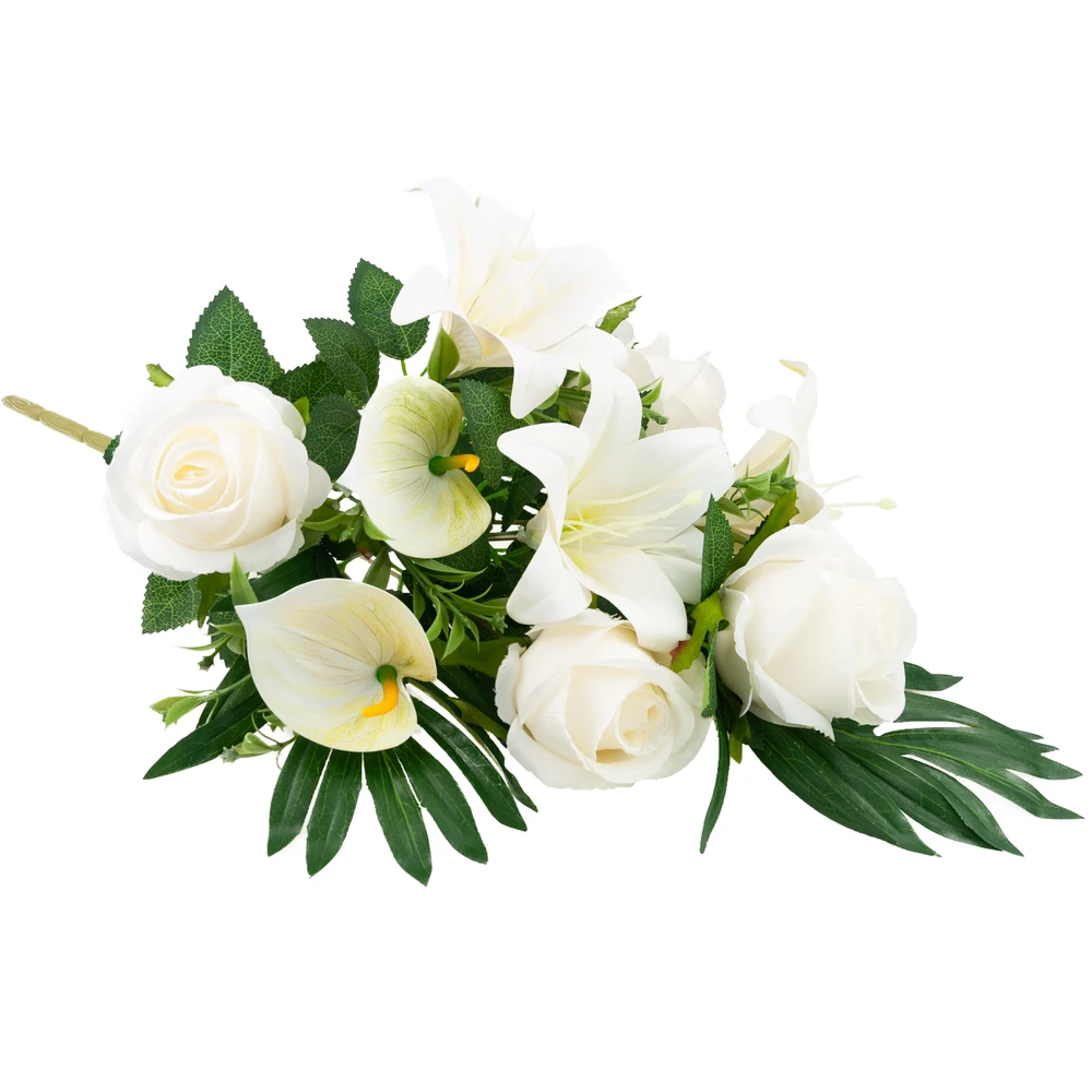 Elegantiška gėlių puokštė, 55 cm