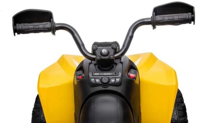 Elektrinis keturratis vaikams Quad CAN-AM Renegate, geltonas